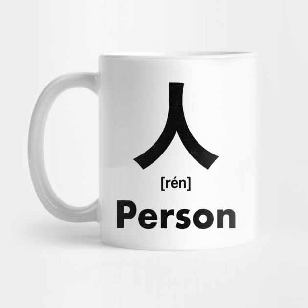 Person Chinese Character (Radical 9) by launchinese